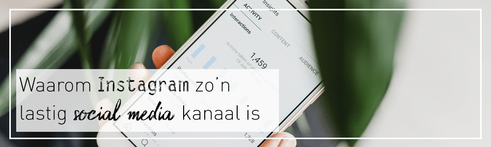 20190331 Instagram Lastig social media LinkedIn